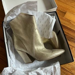 NEW! Light Gold Nestly Booties by Dolce Vita